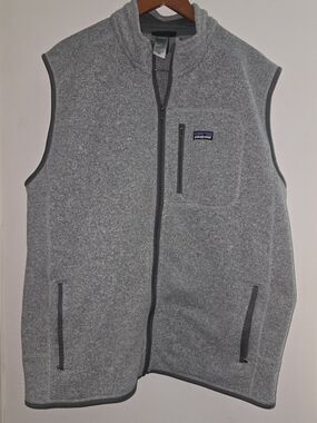 Patagonia Men’s Grey Better Sweater Fleece Vest